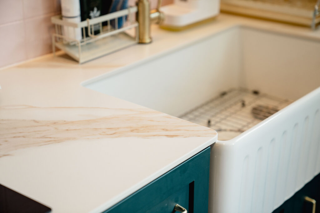 kitchen countertop showing stone surface