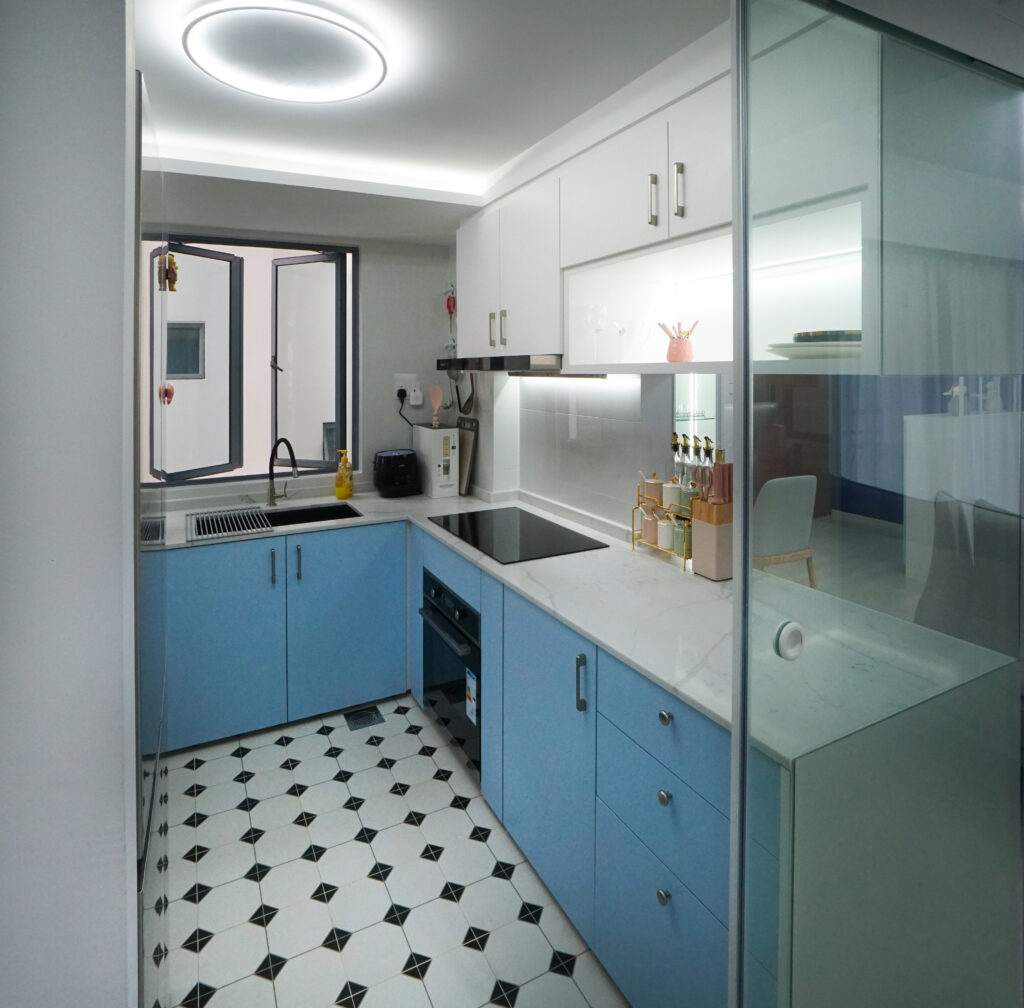 top and bottom cabinets kitchen carpentry hdb