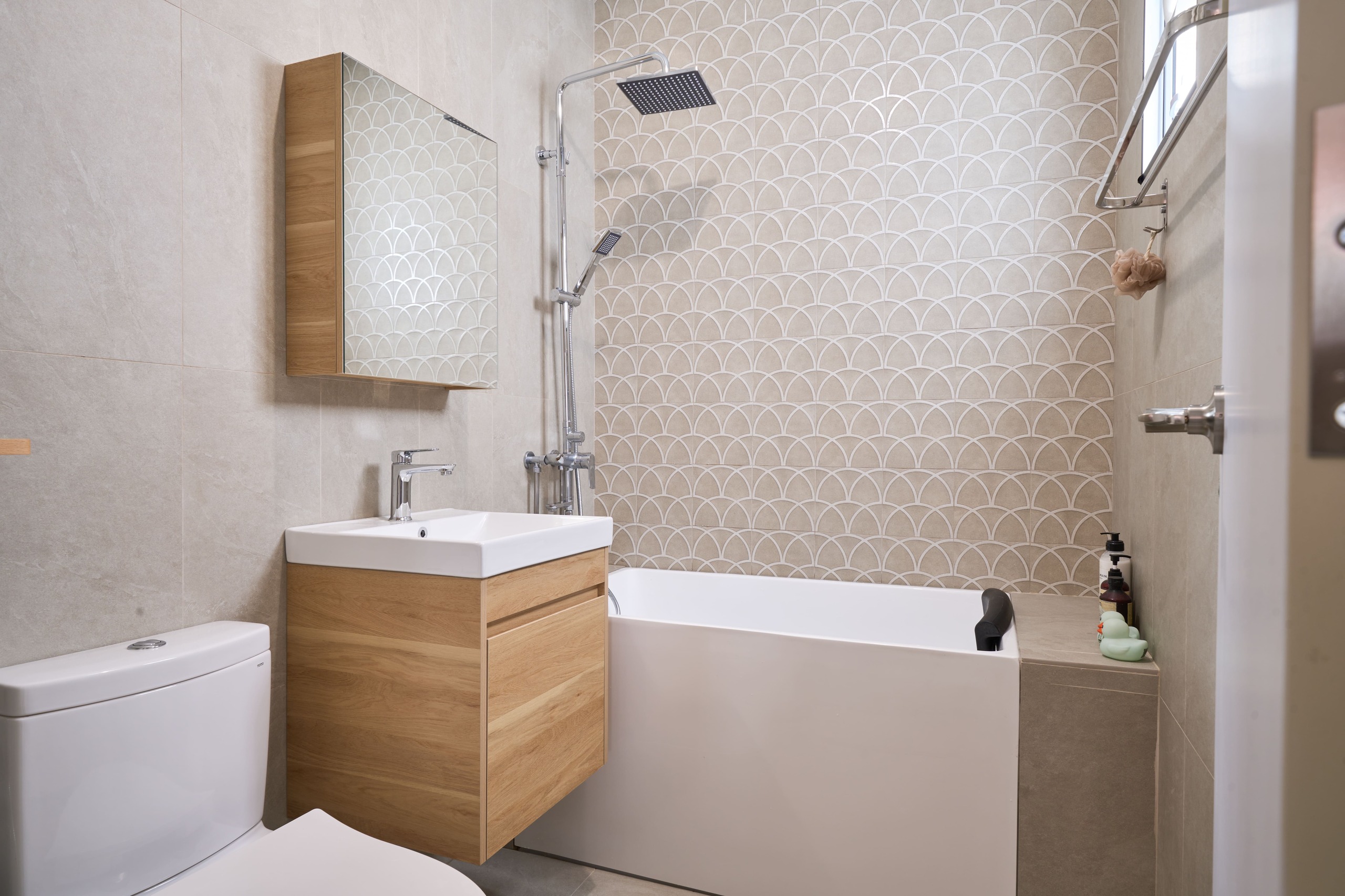 custom bathroom vanity, carpentry singapore